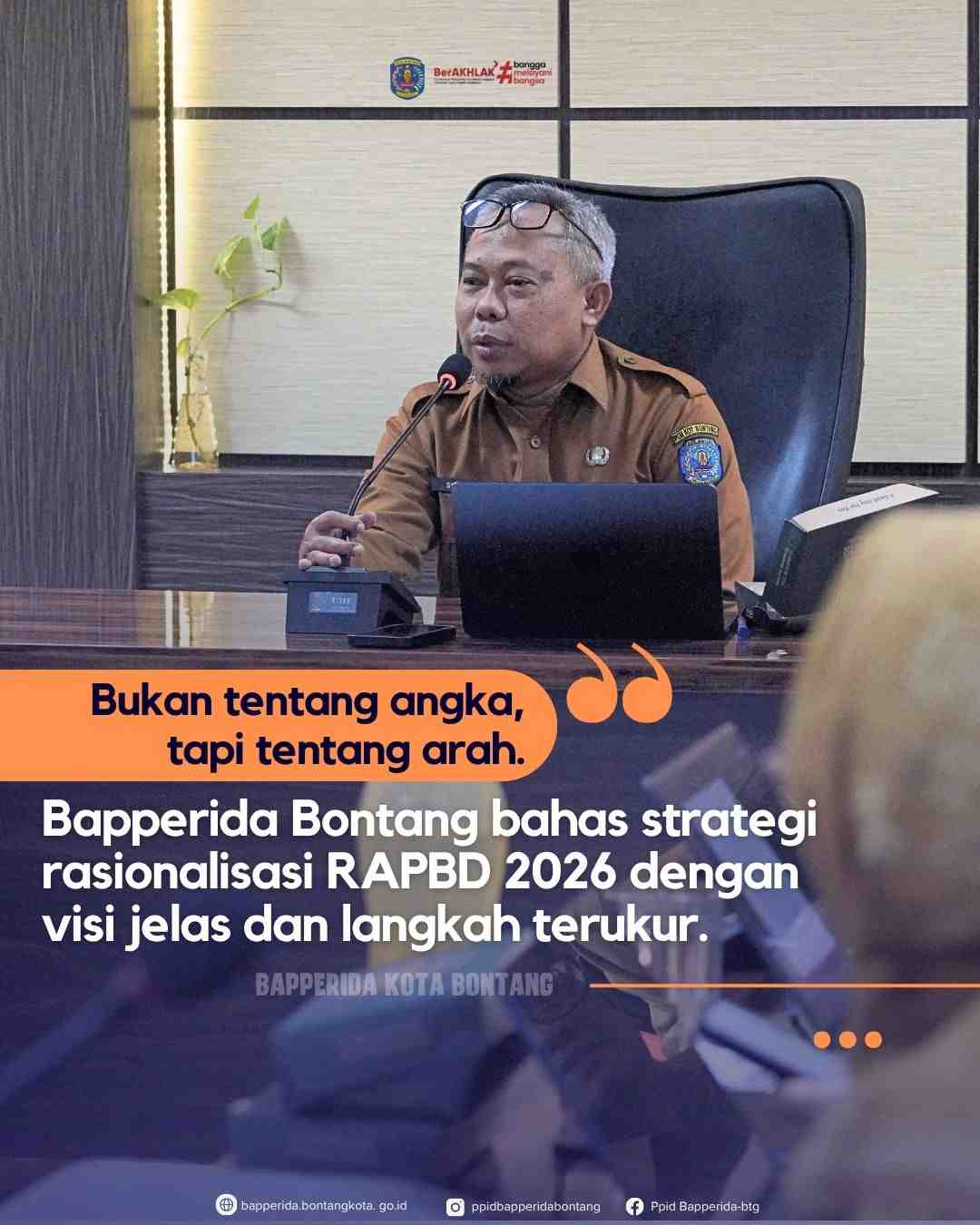 RAPAT INTERNAL -  Pembahasan Persiapan Rasionalisasi RAPBD Tahun 2026